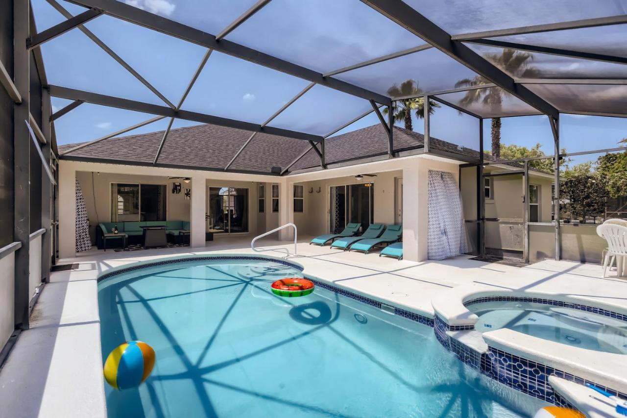 New Modern Relaxing 4 Bedroom Pool Villa Near Disney'S Parks Davenport Exteriör bild