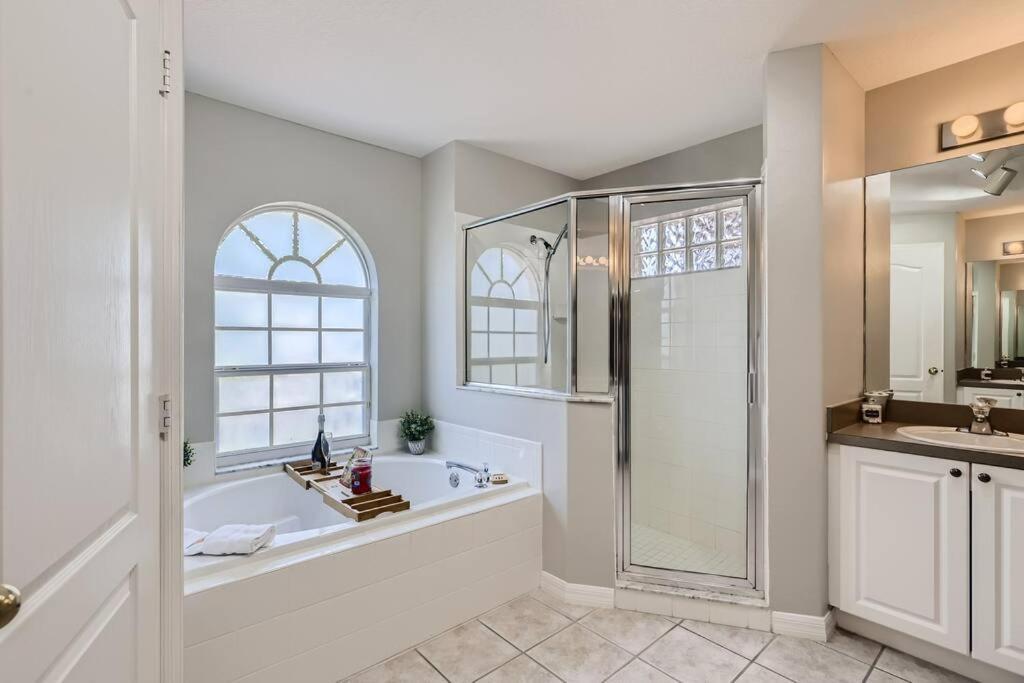 New Modern Relaxing 4 Bedroom Pool Villa Near Disney'S Parks Davenport Exteriör bild